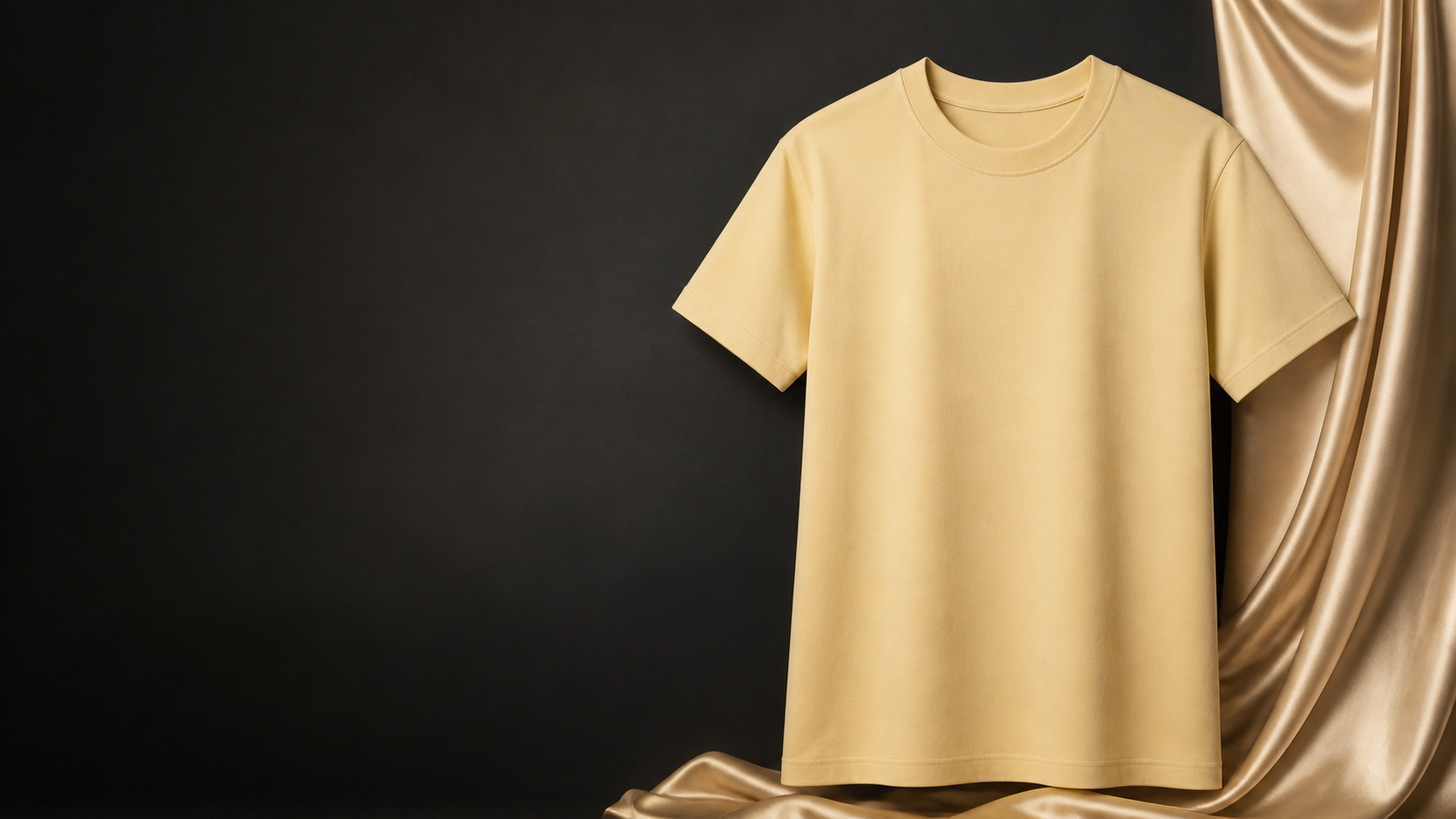 T-shirt uni de prestige